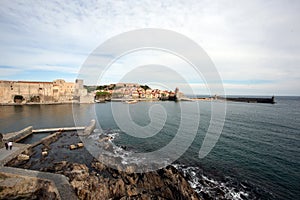 Collioure fortifications photo